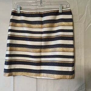 J. Crew Shimmered Mini Skirt
